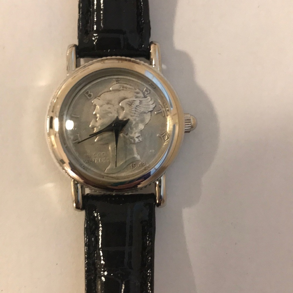 American Historic Society 1943 Mercury Dime Watch
